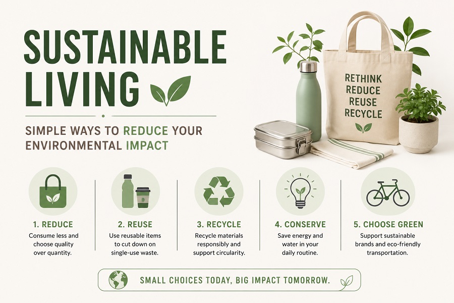 Sustainable Living: Simple Ways to Reduce Your Environmental Impact Sustainable Living