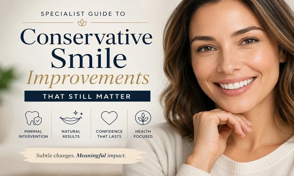 Specialist Guide to Conservative Smile Improvements That Still Matter